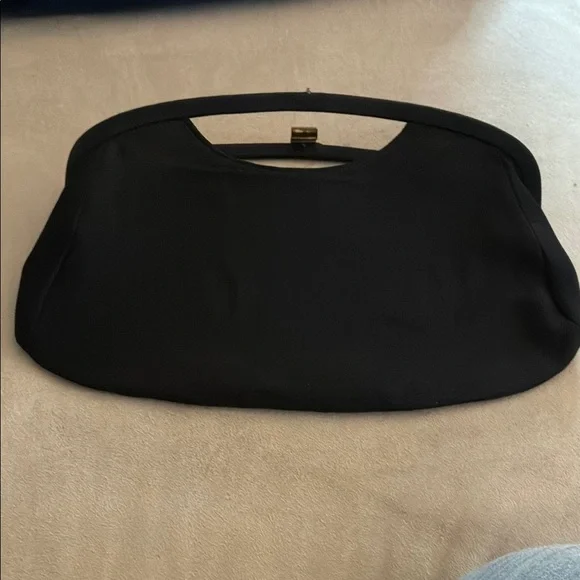 Elegant Vintage Black Clutch - Picture 3 of 3